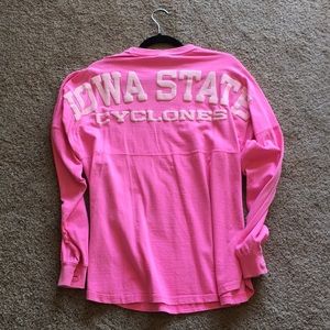 Iowa State Cyclones Pink Spirit Jersey